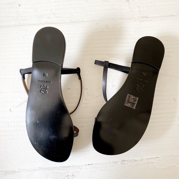 COPY - ATP strappy black flat sandal - Picture 4 of 6